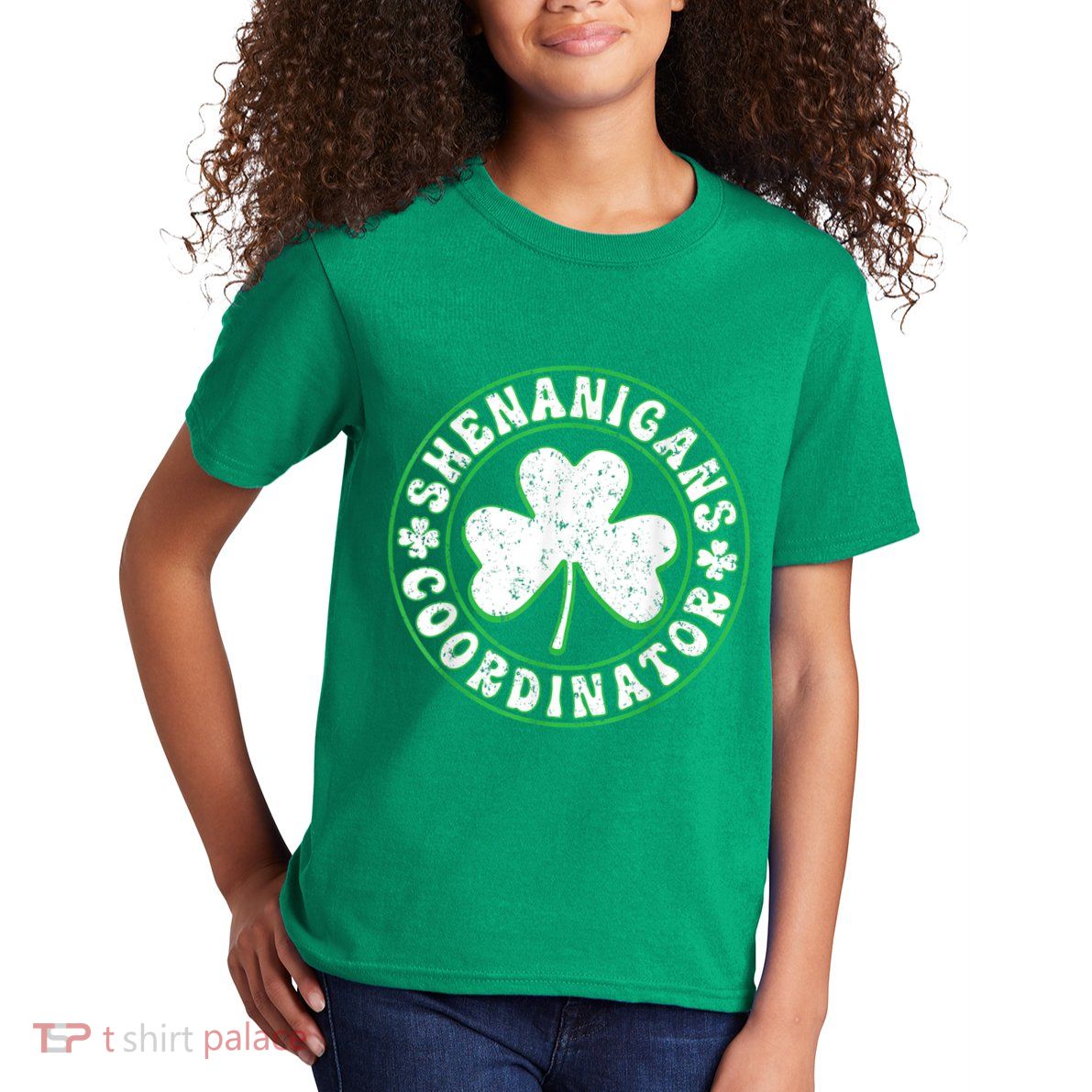Funny Shenanigans Coordinator For St Patricks Day Kids T-Shirt