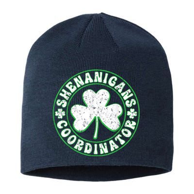 Funny Shenanigans Coordinator For St Patricks Day Sustainable Beanie