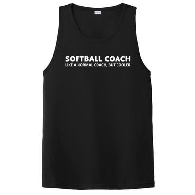 Funny Softball Coach Definition Softball Coach Gift PosiCharge Competitor Tank