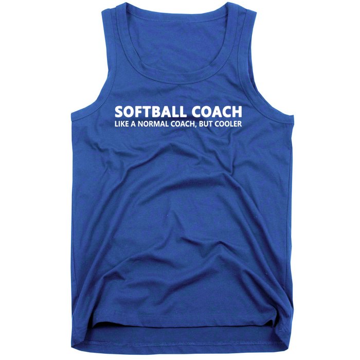 Funny Softball Coach Definition Softball Coach Gift Tank Top