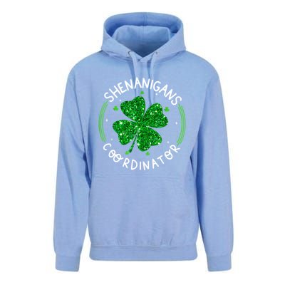 Funny Shenanigans Coordinator For St Patricks Day Unisex Surf Hoodie