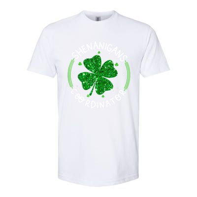 Funny Shenanigans Coordinator For St Patricks Day Softstyle CVC T-Shirt