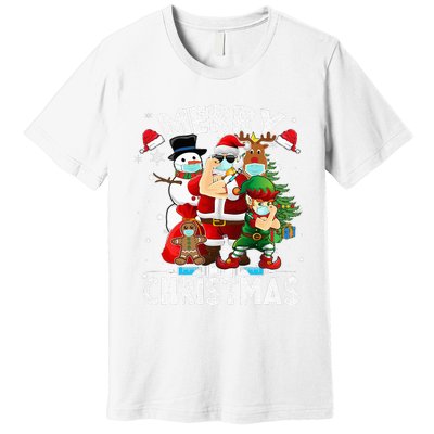 Festive Santa Claus Holiday Cheer Premium T-Shirt