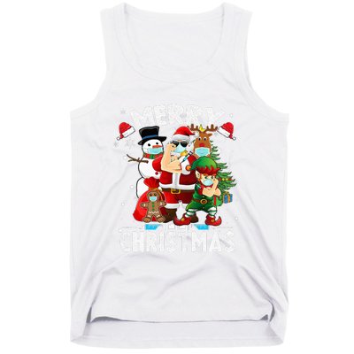 Festive Santa Claus Holiday Cheer Tank Top