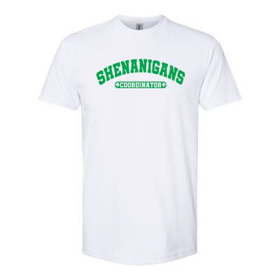 Funny Shenanigans Coordinator For St Patricks Day Softstyle® CVC T-Shirt