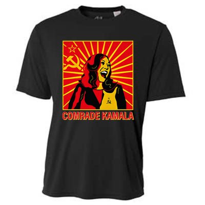 Fun Socialist Comrade Kamala Commie La Harris 2024 Kammunism Cooling Performance Crew T-Shirt