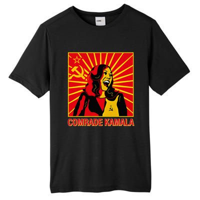 Fun Socialist Comrade Kamala Commie La Harris 2024 Kammunism Tall Fusion ChromaSoft Performance T-Shirt