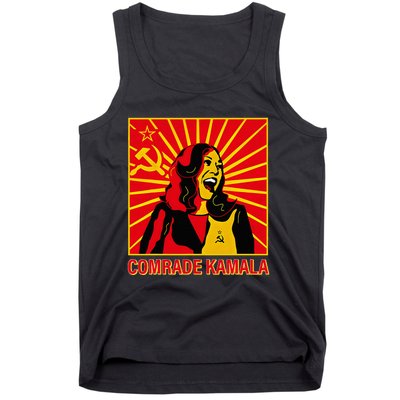 Fun Socialist Comrade Kamala Commie La Harris 2024 Kammunism Tank Top