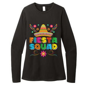 Fiesta Squad Cinco De Mayo Family Matching Mexican Sombrero Womens CVC Long Sleeve Shirt