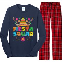 Fiesta Squad Cinco De Mayo Family Matching Mexican Sombrero Long Sleeve Pajama Set