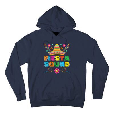 Fiesta Squad Cinco De Mayo Family Matching Mexican Sombrero Tall Hoodie