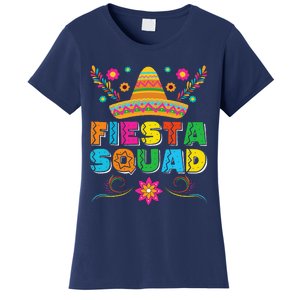 Fiesta Squad Cinco De Mayo Family Matching Mexican Sombrero Women's T-Shirt