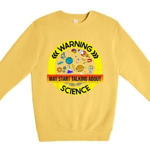 Funny Science Chemistry Biology Science Teacher Science Premium Crewneck Sweatshirt