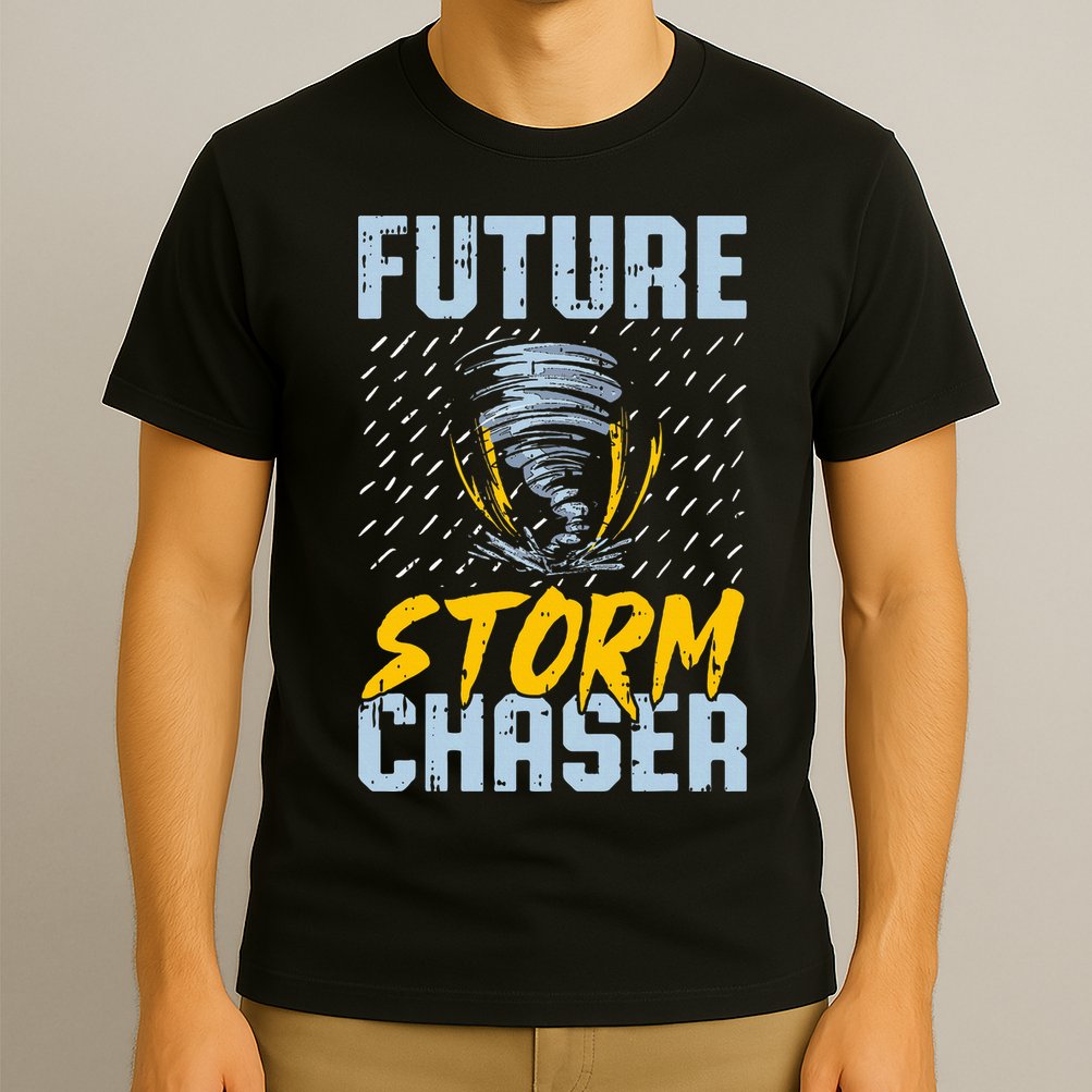 Future Storm Chaser Funny Meteorologist Storm Hunter T-Shirt