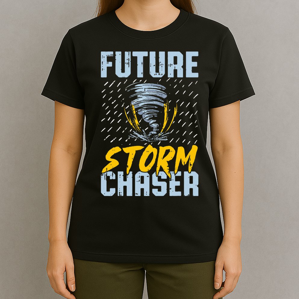 Future Storm Chaser Funny Meteorologist Storm Hunter T-Shirt