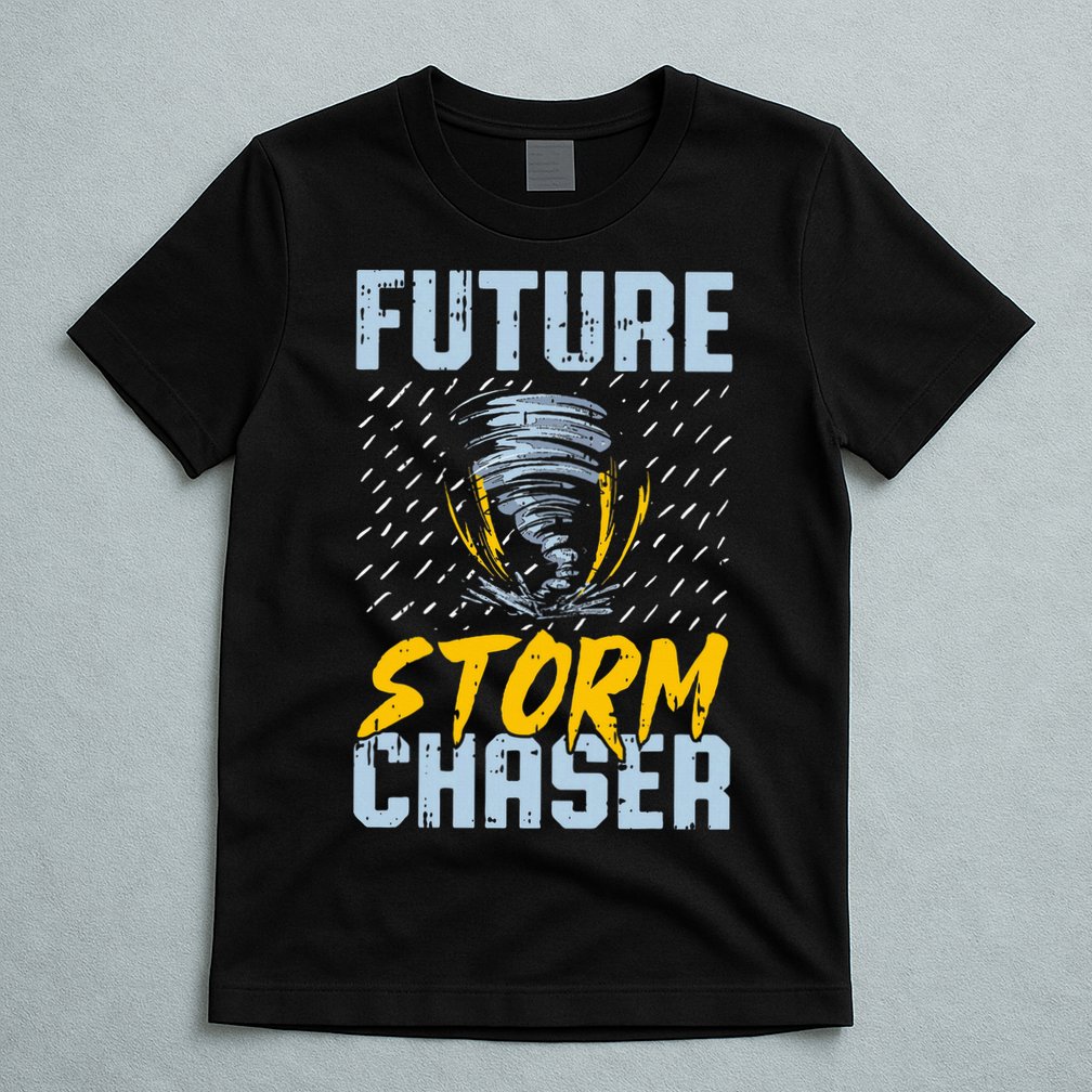 Future Storm Chaser Funny Meteorologist Storm Hunter T-Shirt