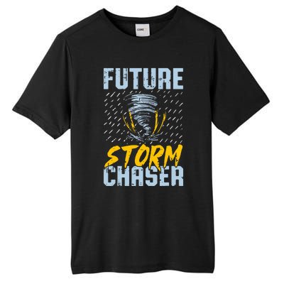 Future Storm Chaser Funny Meteorologist Storm Hunter Tall Fusion ChromaSoft Performance T-Shirt