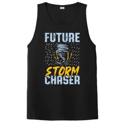 Future Storm Chaser Funny Meteorologist Storm Hunter PosiCharge Competitor Tank