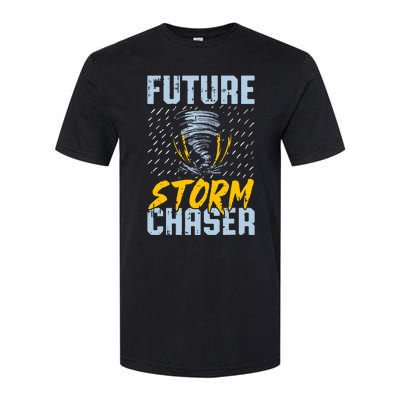 Future Storm Chaser Funny Meteorologist Storm Hunter Softstyle CVC T-Shirt