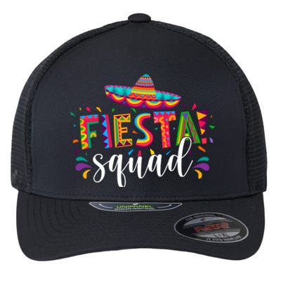 Fiesta Squad Cinco De Mayo Party Flexfit Unipanel Trucker Cap