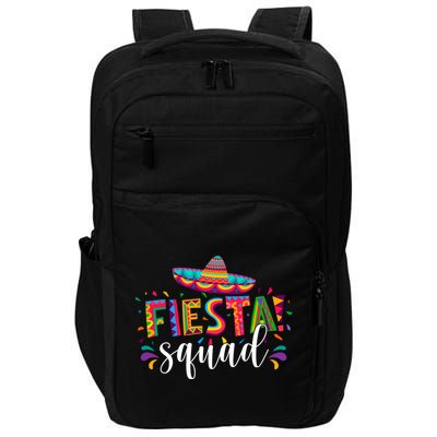 Fiesta Squad Cinco De Mayo Party Impact Tech Backpack
