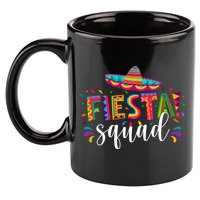 Fiesta Squad Cinco De Mayo Party 11oz C Handle Ceramic Mug