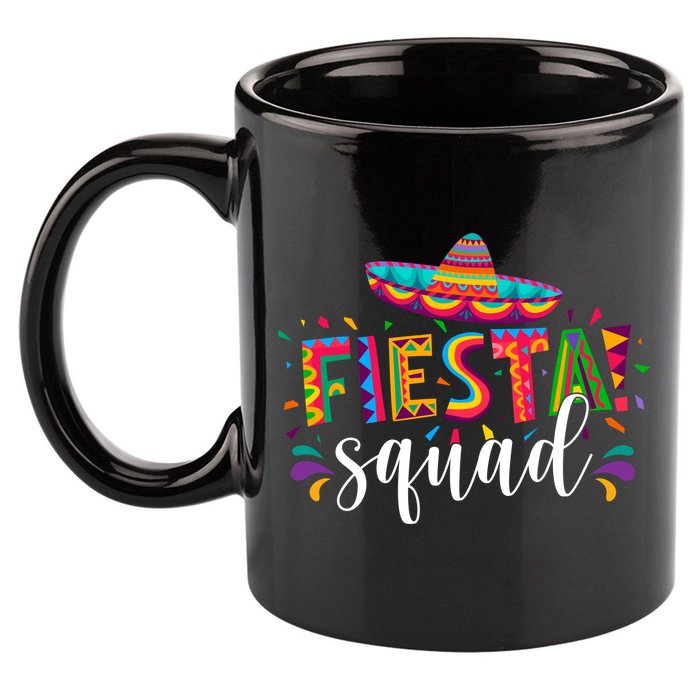 Fiesta Squad Cinco De Mayo Party 11oz C Handle Ceramic Mug