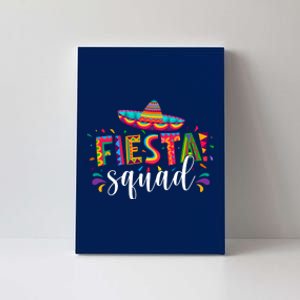 Fiesta Squad Cinco De Mayo Party Canvas