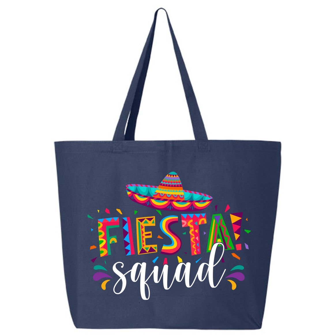 Fiesta Squad Cinco De Mayo Party 25L Jumbo Tote
