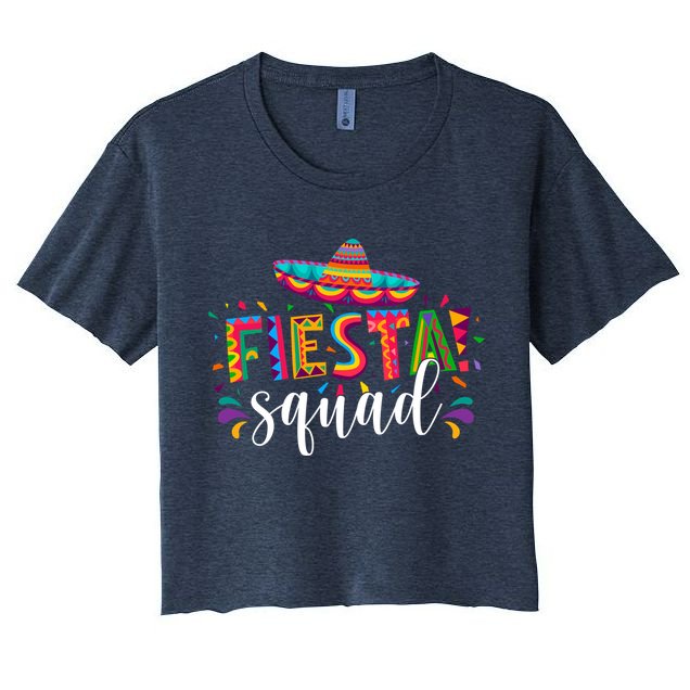 Fiesta Squad Cinco De Mayo Party Crop Top