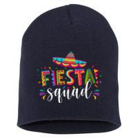 Fiesta Squad Cinco De Mayo Party Short Acrylic Beanie