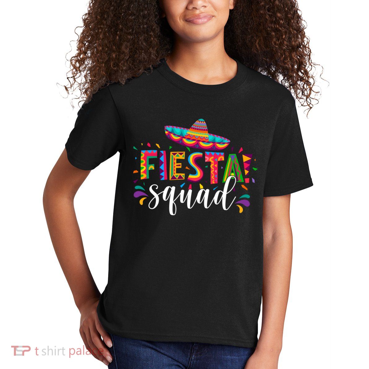 Fiesta Squad Cinco De Mayo Party Kids T-Shirt
