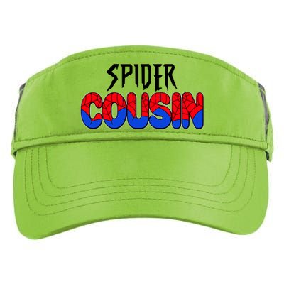 Funny Spider Cousin Matching Family Shirts Adult Drive Performance Visor