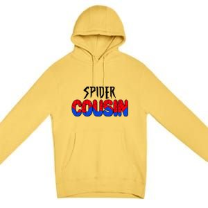 Funny Spider Cousin Matching Family Shirts Premium Pullover Hoodie