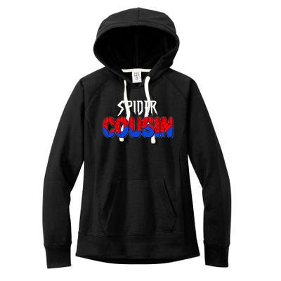 Funny Spider Cousin Matching Family Shirts Women's Fleece Hoodie