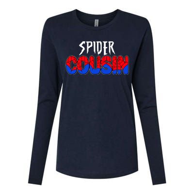 Funny Spider Cousin Matching Family Shirts Womens Cotton Relaxed Long Sleeve T-Shirt