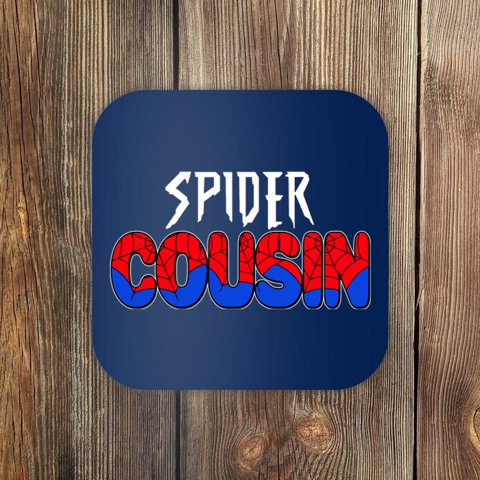 Funny Spider Cousin Matching Family Shirts Coaster