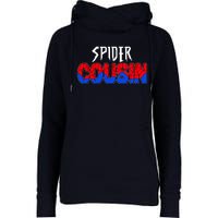 Funny Spider Cousin Matching Family Shirts Womens Funnel Neck Pullover Hood