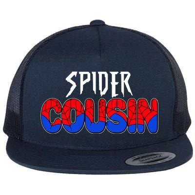 Funny Spider Cousin Matching Family Shirts Flat Bill Trucker Hat