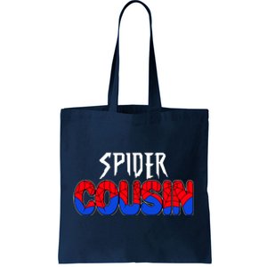 Funny Spider Cousin Matching Family Shirts Tote Bag