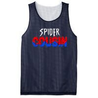 Funny Spider Cousin Matching Family Shirts Mesh Reversible Basketball Jersey Tank