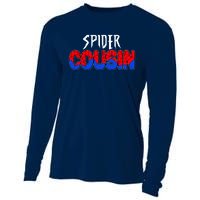 Funny Spider Cousin Matching Family Shirts Cooling Performance Long Sleeve Crew