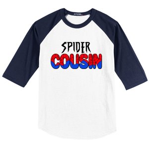 Funny Spider Cousin Matching Family Shirts Baseball Sleeve Shirt