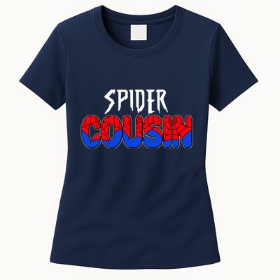 Funny Spider Cousin Matching Family Shirts Womens T-Shirt