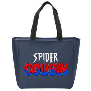 Funny Spider Cousin Matching Family Shirts Zip Tote Bag