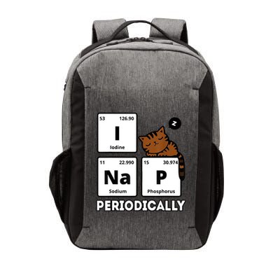 Funny Science Cat I Nap Periodically Cats Lovers Chemistry Vector Backpack