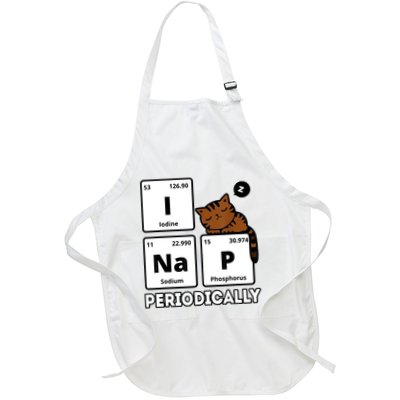 Funny Science Cat I Nap Periodically Cats Lovers Chemistry Apron