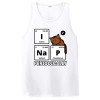 Funny Science Cat I Nap Periodically Cats Lovers Chemistry PosiCharge Competitor Tank