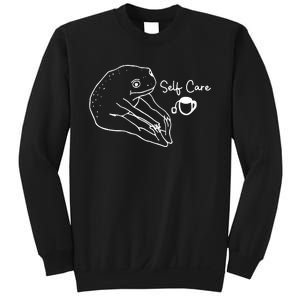 Frog Self Care Sweatshirt