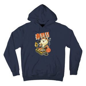 Funny Sushi Cat Chef Tall Hoodie